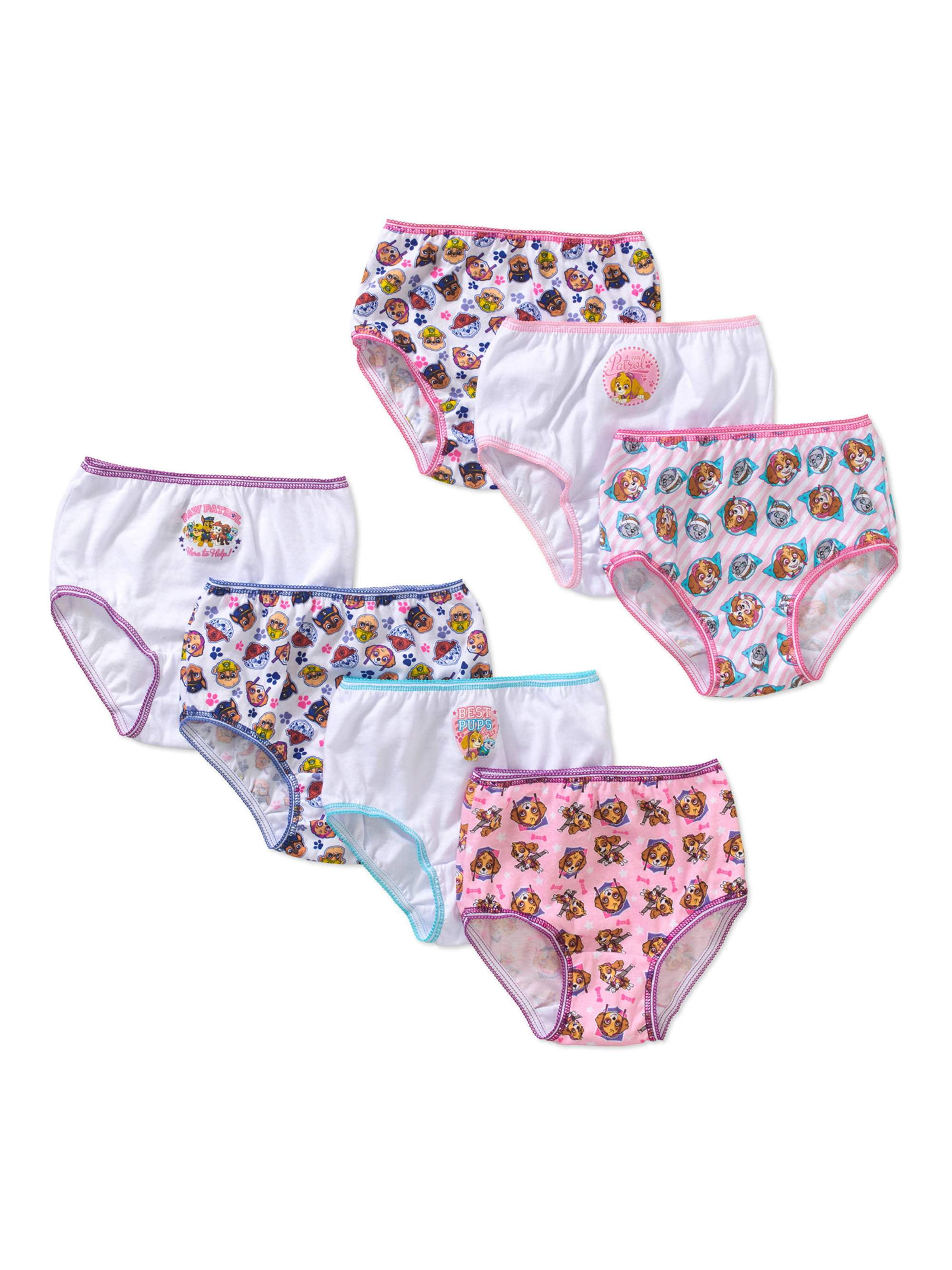 Young girl showing her panties