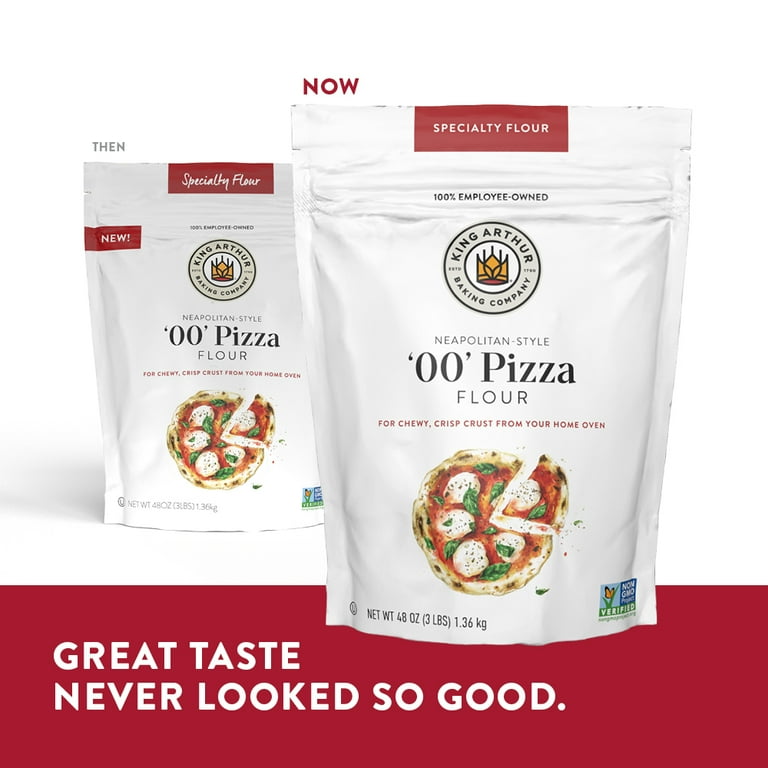 King Arthur 00 Pizza Flour, Non-GMO Project Verified, 100%, 46% OFF