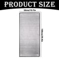 thumbnail image 2 of Sun Block Thermal Insulated Window Curtain,39.37"X19.69"X0.28" Heat Isolation Light Blocking Shade Blind, Heat Resistant Privacy Cooling Window Drape Panel for Bedroom Indoor Shield Decor, 2 of 2