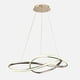thumbnail image 1 of Lámpara KNOT Tipo Candil Colgante Led Dorada Luxica Lighting 6003 G, 1 of 2