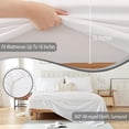thumbnail image 6 of Twin-XL Size 3 Piece Sheet Set, Breathable & Cooling Sheets - Hotel Luxury Bed Sheets for Women, Men, Kids & Teens - Deep Pockets up to 16", Easy-Fit, Wrinkle Free Sheets, 6 of 8