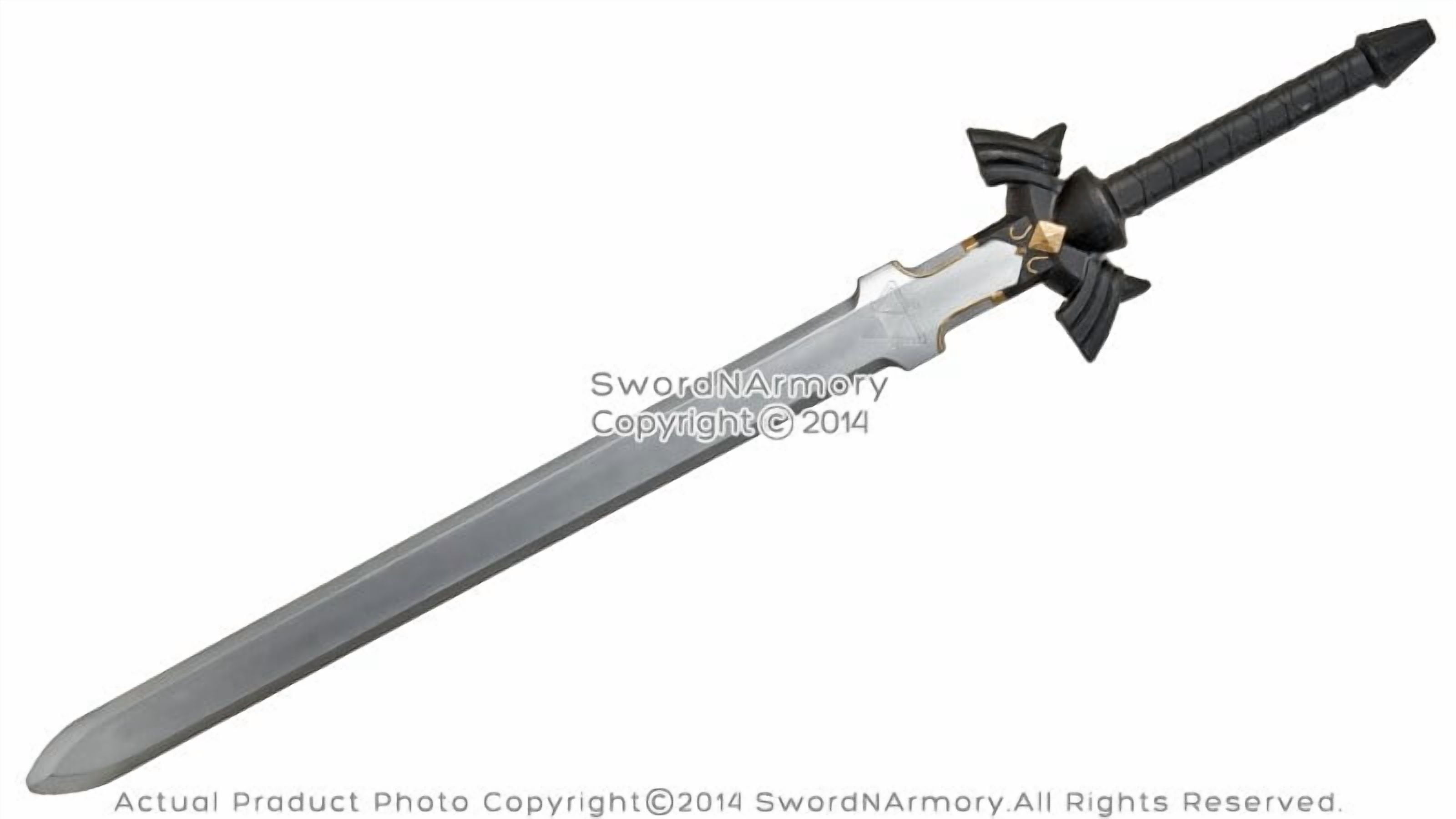 41" Black Zelda Foam Swod Hero Link Hylian Fantasy Katana Cosplay Roleplay