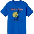 thumbnail image 3 of Amalfi Coast Beach Club Adult Royal Blue Crew Neck Short Sleeve Tee-Medium, 3 of 4