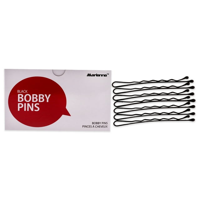 Supreme Bobby Pins - Black by Marianna for Women - 1 lb Horquillas para el cabello