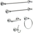 thumbnail image 2 of Leland Double Robe Hook in Chrome, 2 of 3