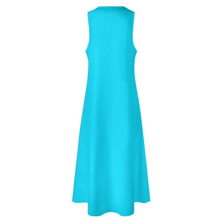 neon blue maxi dress va Blue Draped Gathered Maxi Dress