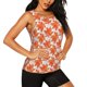 thumbnail image 2 of Balery Maple Leaves A Camiseta sin mangas estampada ligera para mujer, tops de entrenamiento sin mangas, camisetas de yoga transpirables de secado rápido.-X-Large, 2 of 7