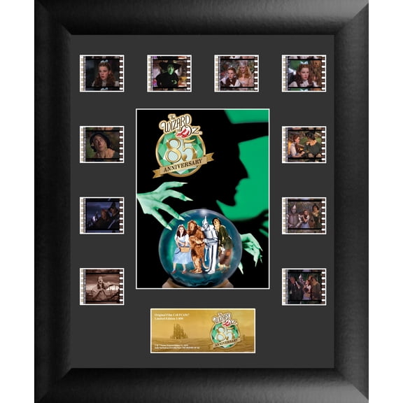 The Wizard of Oz (85th Anniversary - Wicked Witch of the West) FilmCells PresentationMini Montage Framed Art USFC6567
