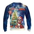 thumbnail image 2 of Merry Christmas and Happy New Year Santa Australian Shepherd Holiday Xmas Winter 2025 All Over Print 3D Sweatshirt Unisex Merch Aussie Dog Lover Gifts - 00024, 2 of 6