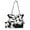 Cow-Black, variant on Wrangler Tote Bag for Women 2PCS Purses and Handbags Drawstring Shoulder Bag with Chain Straps, Black