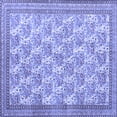 thumbnail image 1 of Ahgly Company Indoor Square Persian Blue Traditional Area Rugs, 7' Square, 1 of 4
