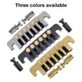 thumbnail image 2 of LG Guitare Électrique Tune O Matic Plaque de Traction Pièce de Queue Réversible Code Guitare Roller Selle TP-6 Tige d'Arrêt Compatible avec les Paul/SG/ES/EPI Pièce de Rechange, 2 of 7
