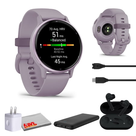 Garmin Vivoactive 5 Fitness Tracker Smart Watch For Women & Men - Ivory Case