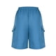 thumbnail image 4 of Mujeres Pantalones Cortos Casual, Primavera/Verano Color Sólido, Ropa de Trabajo Bolsillo Pantalones Cortos para Mujeres, 4 of 7