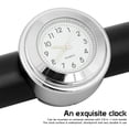 thumbnail image 1 of Reloj de bicicleta y motocicleta, termómetro luminoso para manillar de 22-25,4 mm, universal, moderno, para coche, 1 of 2