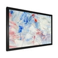 thumbnail image 2 of Designart 'Abstract Blue Composition' Modern Framed Art Print, 2 of 4