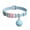Blue, variant on YUNOVA Waterproof Pet GPS Tracker, Mini Bell Shaped Dog Cat Collar Locator No Monthly Fee Compatible with iOS Android HarmonyOS