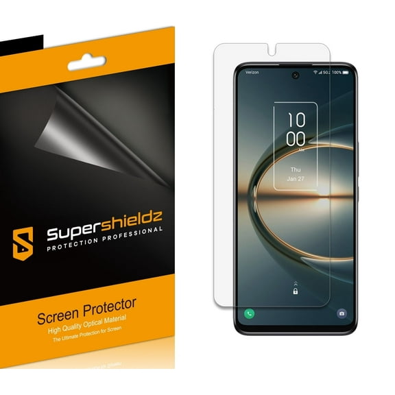 (6 Pack) Supershieldz Designed for TCL 30 V 5G Screen Protector, High Definition Clear Shield (PET)