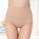 thumbnail image 1 of Puntoco Ropa interior para mujer, calzoncillos de algodón de cintura alta de color liso para mujer que levantan la cadera, 1 of 4