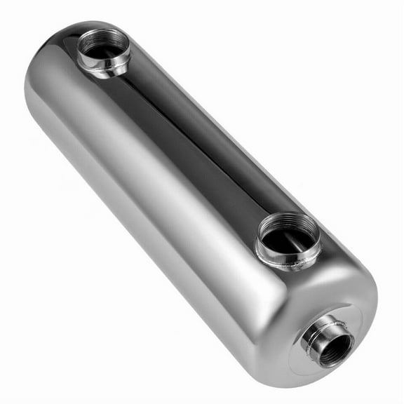 Swimming Pool Heat Exchanger, Pool Heat Exchanger, Shell and Tube Heat Exchanger, Stainless Steel Heat Exchanger, 200K Same Side Port 1"  1 1/2" FPT, for Swimming Pool, Spa, Solar