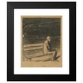 thumbnail image 2 of Cornelia Barns 12x14 Black Modern Framed Museum Art Print Titled - Surplus (1984), 2 of 5