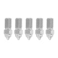 thumbnail image 2 of 5Pcs Printer Nozzles, 3D Printer Extruder Nozzle 1.75mm M6 High Speed Hotend Extruder Nozzle For Creality Ender 5 S1, 2 of 8