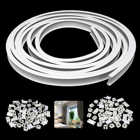 13ft Curtain Track Ceiling Mounted Straight Curved Ceiling Track