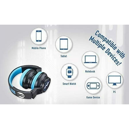 eKids - Star Wars B50 Wireless On-Ear Headphones - Yellow/White