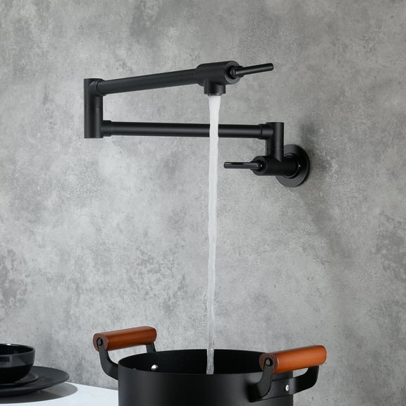 Folding faucet,Pot Filler Faucet Wall Mount