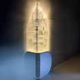 thumbnail image 4 of Binmer Acrylic Castle Induction Night Light Intelligent Induction Wall Corner Light Corridor Night Light Gift Night Light, 4 of 7