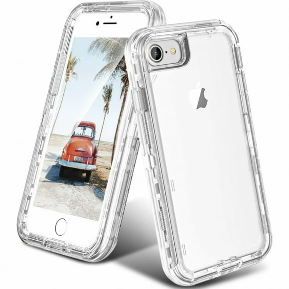 Funda Case Uso Rudo 360 NETONBOX para iPhone 6 / 6s / 7 / 8 Antishock 3 En 1