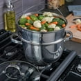 thumbnail image 4 of Oster Sangerfield 6 Qt Aluminum Dutch Oven with Steamer Basket, 4 of 5