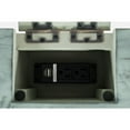 thumbnail image 7 of Jofran Rustic Shores Coastal Style Distressed Acacia USB Charging Desk, 7 of 7