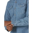 thumbnail image 4 of Wrangler Men’s Slim Fit Long Sleeve Woven Shirt, 4 of 4