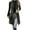 Army Green, variant on BXJX Womens Corduroy Vests, Mid-length Button Down Sleeveless Lapel Collar Fall Outerwear with Pockets Gray Size S-2XL