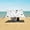 Hand-Drawn Hearts With Dots, variant on Portable Beach Tent Sun Shelter With Ground Pegs Water And Wind Resistant Sun Shade Canopy Angle Adjustable Hand-drawn Hearts