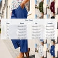 thumbnail image 3 of MELDVDIB Linen Pants for Women Summer Casual Straight Wide Leg Pants Vacation Beach Lounge Trousers with Pockets, 3 of 6