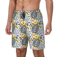 thumbnail image 1 of Fotbe Sea Turtle Traje de Baño para Hombre – Shorts de Natación de Secado Rápido con Forro y Bolsillos-Large, 1 of 6