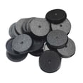 thumbnail image 2 of Miniaturas Bases para modelos Wargaming Bases para pasatiempos Muñecas de 28 mm Juegos de mesa Almacenamiento Vitrina negra Exhibición redonda de 20 piezas, 2 of 10