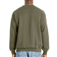 thumbnail image 4 of Hanes Unisex Perfect Crewneck Sweatshirt, Soft Pullover Fleece, Fatigue Green, XL, 4 of 7