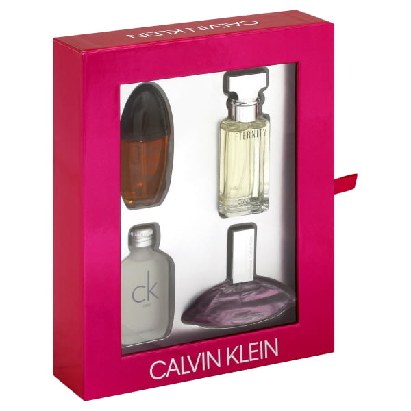 Plantkunde eerlijk baai Calvin Klein Mini Perfume Gift Set for Women, 4 Pieces - Walmart.com
