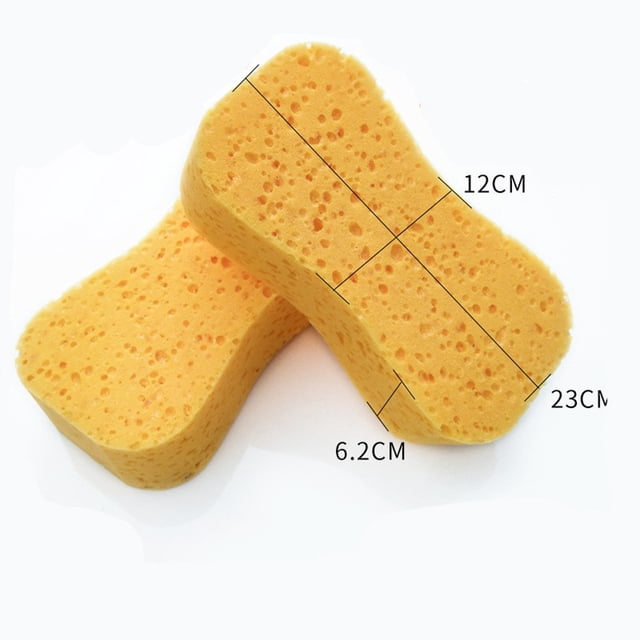 5Pcs Car Wash Sponge Block Car Motorcycle Cleaning Supplies Large Size Sponge Brush