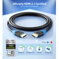 thumbnail image 2 of Cable Matters Paquete de 2 Cables HDMI 8K Ultra Alta Velocidad de 1 m, 2 of 7