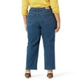 thumbnail image 3 of Levi Strauss Signature.™ Women's Plus Heritage High Rise Straight Jeans, 3 of 3