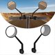 thumbnail image 4 of Espejo Retrovisor Universal para Scooter, Manillar de Seguridad con Rotación 360°, 1 Par, 4 of 5