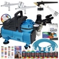 thumbnail image 1 of Airbrush Kit Master Airbrush TC-420 Dual Fan Compressor, 1 of 7