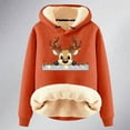thumbnail image 4 of Women Blouses Monkey Sweatshirts Women Cute Crop Sweaters Velour Tops The Rambling Storefront Novelty Hoodies Ladies Small Sweaters Cropped Long Sleeve Athletic Top Zipper Pocket Hoodie Yoga Orange, 4 of 4