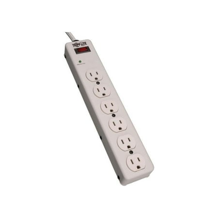 UPC: 0037332128676 | Tripp Lite Protect It! 6-Outlet Surge Protector w/ 6ft Cord 900 Joules