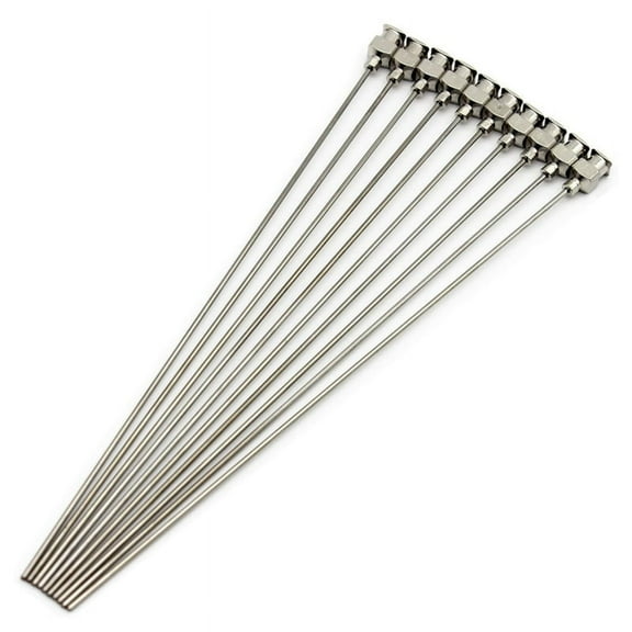 10 Pieces Dispensing Needle 6 Inch Stainless Steel Blunt Tip Luer Connector Stainless Steel Blunt Needles 18G