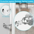 thumbnail image 3 of Door Stoppers for Wall, GoXteam Magnetic Door Stop 2 Packs, Stainless Steel Door Holder, Heavy-Duty Doorstop for Floor Mounting (Black- 2 Packs), 3 of 7